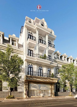 Mẫu nhà phố tân cổ điển đẹp sang trọng | Công trình ông bà Kết – Lịch