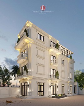 Mẫu nhà phố hiện đại đẹp tại Bắc Giang | Thiết kế nhà phố gia đình anh Nghĩa